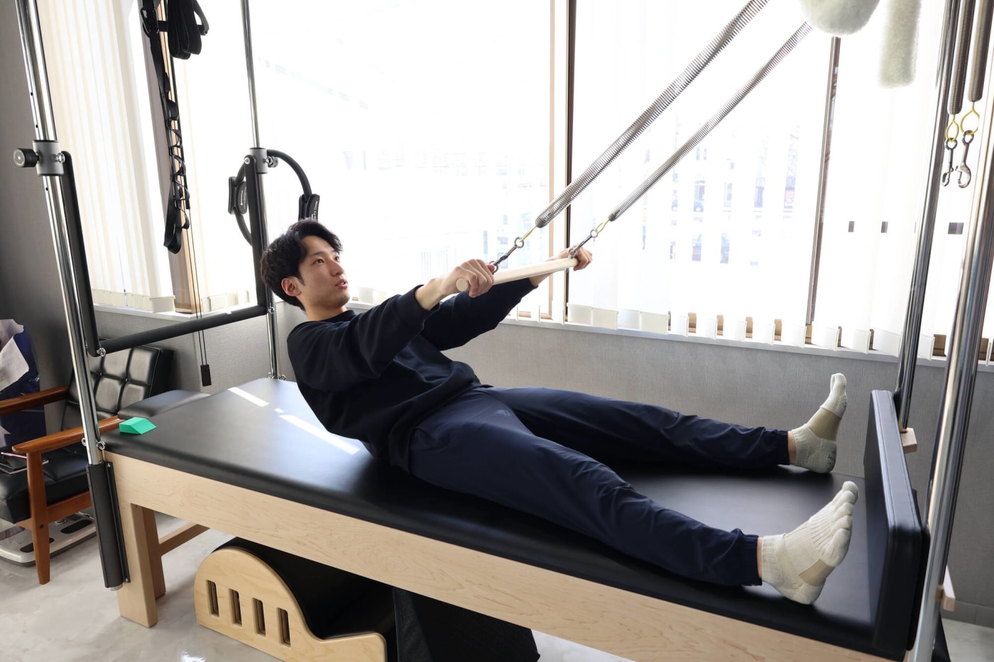 ピラティススタジオDEP埼玉店でのレッスン