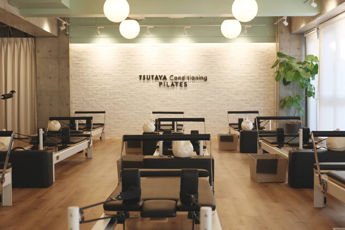 TSUTAYA Conditioning PILATESのスタジオ内