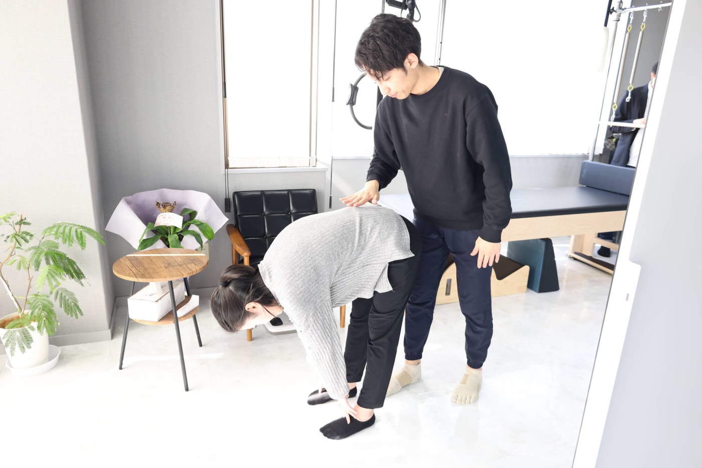 ピラティススタジオDEP埼玉店でのカウンセリング