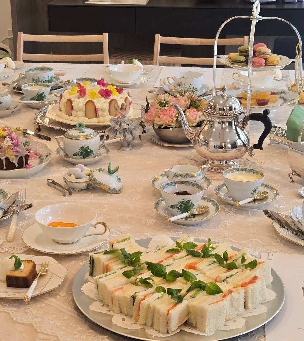 日本ティーインストラクター会主催　正会員のセミナー風景